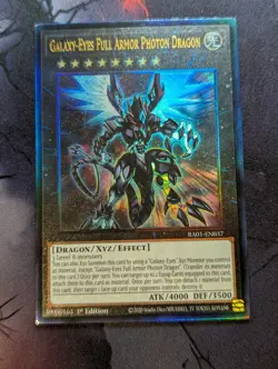 Galaxy-Eyes Full Armor Photon Dragon - RA01-EN037 - Ultimate Rare - Yugioh - Image 1