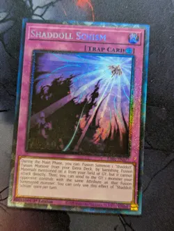 YUGIOH COLLECTOR'S Rare RA01-EN077 Shaddoll Schism 1st Edition NM - Image 1