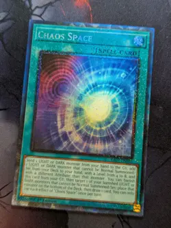 Chaos Space RA01-EN065 Collector’s Rare 1st Ed YuGiOh TCG Card - Image 1
