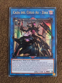 Yu Gi Oh - Sky Striker Ace - Zeke - MAMA-SP008 - Ultra Rare - 1stEd - NM Spanish - Image 1