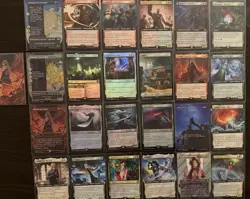 Magic The Gathering - Final Fantasy VII Theme Lot Of 25 Mint - NM MTG - Image 1