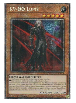 K9-00 Lupis - JUSH-EN034 - Starlight Rare - YuGiOh - Image 1