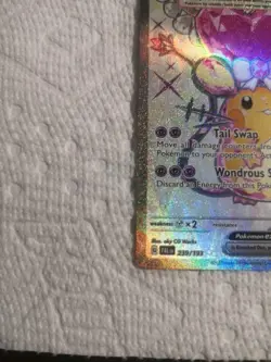 Pokemon Dedenne EX Paldea Evolved Card 239/193 Ultra Rare Full Art SV Holo - Image 2