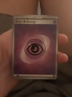 Pokemon Sun and Moon Unnumbered Basic Psychic Energy Common Card - Image 1