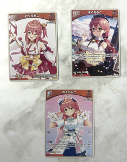 Sakura Miko Hololive Card Game Vol.3 Elite Spark Anime Trading Card - Image 1