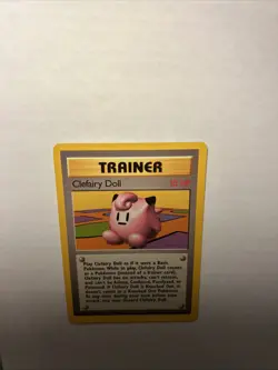 1999 Pokemon TCG Clefairy Doll 70/102 Base Set Rare Vintage Card WOTC LP - Image 4