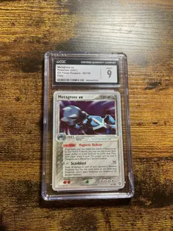 Metagross ex 95/108 2007 Pokemon Card Power Keepers Holo CGC 9 MINT - Image 1