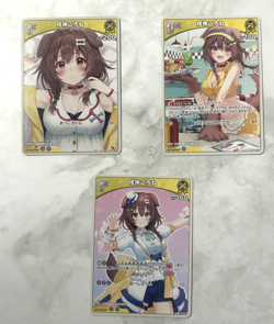 Inugami Korone Hololive Card Game Vol.3 Elite Spark Anime Trading Card - Image 1