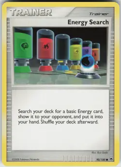 Pokemon TCG Energy Search 90/100 Majestic Dawn Common card Normal - Image 1