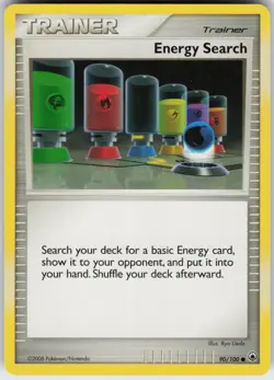 Pokemon TCG Energy Search 90/100 Majestic Dawn Common card Normal - Image 1