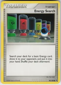 Pokemon TCG Energy Search 90/100 Majestic Dawn Common card Normal - Image 1