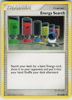 Pokemon TCG Energy Search 90/100 Majestic Dawn Common card Normal - Image 1