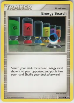 Pokemon TCG Energy Search 90/100 Majestic Dawn Common card Normal - Image 1