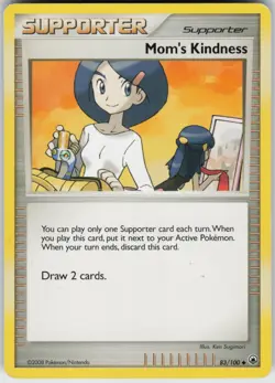 Pokemon TCG Mom's Kindness 83/100 Majestic Dawn Uncommon card Normal - Image 1