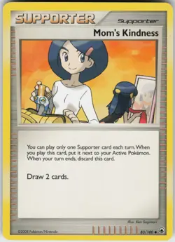 Pokemon TCG Mom's Kindness 83/100 Majestic Dawn Uncommon card Normal - Image 1