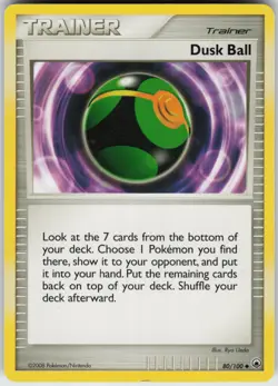 Pokemon TCG Dusk Ball 80/100 Majestic Dawn Uncommon card Normal - Image 1