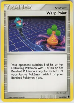 Pokemon TCG Warp Point 88/100 Majestic Dawn Common card Normal - Image 1