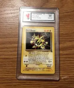 1999 Pokemon Electabuzz Movie Promo Card - NSA Graded 10 Gem Mint - Image 3