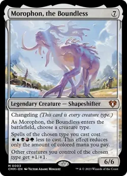 Morophon, the Boundless - Foil CM NM MTG - Image 1