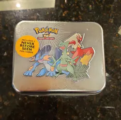 Rare Pokemon 2003 E-Reader EX Series Collector's Tin Sealed - Image 1