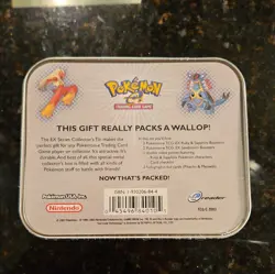 Rare Pokemon 2003 E-Reader EX Series Collector's Tin Sealed - Image 2