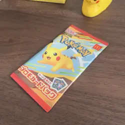 McDonald's Promo 2025 pokemon cards Japanese Pikachu Toy & 4pack & Sprigatito - Image 2