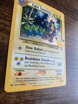 Light Toxtricity SWSH137 Celebrations 25th Black Star Promo Pokemon PACK FRESH - Image 2
