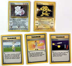 Pokemon Cards - Base Set TCG Lot 70+ Cards NO DUPES - Holo Clefairy Lass Breeder - Image 2