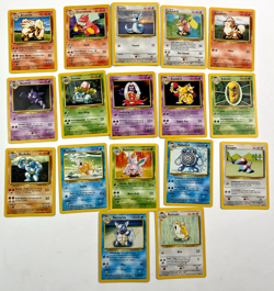 Pokemon Cards - Base Set TCG Lot 70+ Cards NO DUPES - Holo Clefairy Lass Breeder - Image 3