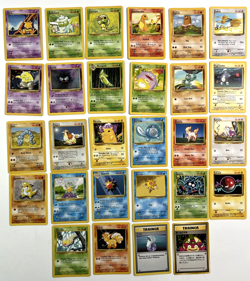 Pokemon Cards - Base Set TCG Lot 70+ Cards NO DUPES - Holo Clefairy Lass Breeder - Image 4
