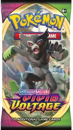 Pokemon TCG SS04 Vivid Voltage Booster Pack - 10 Cards 820650807497 - Image 1