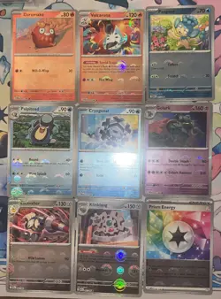 Pokemon TCG - Black Bolt Pokeball Holo Lot - 9 Unique Cards - Image 1