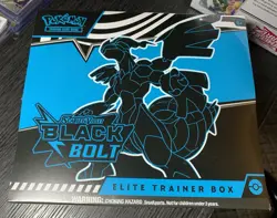 Pokemon Black Bolt & White Flare Elite Trainer Box ETB Set of 2 Both(Small Tear) - Image 2