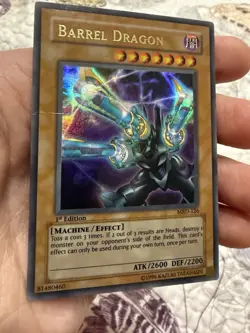 Yugioh, Barrel Dragon, MRD-126, 1st Edition, Ultra Rare - Image 2