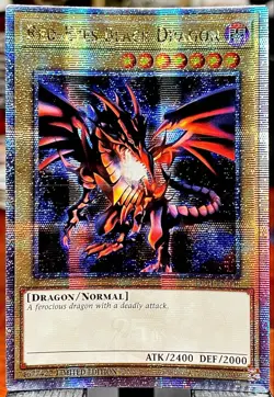 Red-Eyes Black Dragon LC01-EN006 Quarter Century Secret Rare Limited Yugioh NM - Image 1