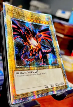 Red-Eyes Black Dragon LC01-EN006 Quarter Century Secret Rare Limited Yugioh NM - Image 3