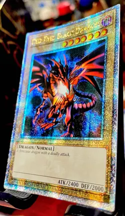 Red-Eyes Black Dragon LC01-EN006 Quarter Century Secret Rare Limited Yugioh NM - Image 4