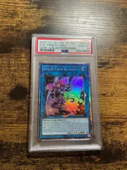 Yugioh PSA 10 GEM MINT Evil Twin Ki-Sikil GEIM-EN015 Collector's Rare - Image 1