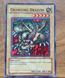 Yugioh Crawling Dragon MRD-E012 1st Edition . Free UK Postage - Image 1