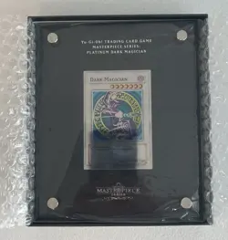 Yugioh Platinum Dark Magician Masterpiece Series #0880/1000 READ DESCRIPTION - Image 1