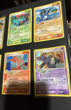 Crystal Guardians Stamped Pokemon Card Lot Including Delta Species Charizard - Image 4
