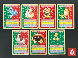 Topsun Pokemon Card Japanese Vaporeon Flareon Raichu Green Blue Back #2501180002 - Image 1