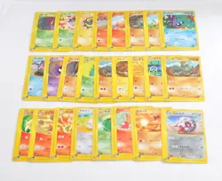 Pokemon card TCG LOT 25 E series 1st ED Non holo Japanese HP MP LP Ivysaur etc - Image 1