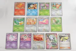 Pokemon card TCG Set of 13 1st ED Shiny Collection Japanese Torchic Piplup etc.. - Image 1