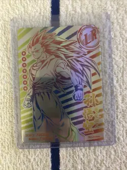 Dragon Ball Super TCG Card - LR Full Art GOKU SSJ3 - Asia BLACK SERIES HOLO - Image 1