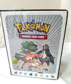 Pokemon Vntg Ultra Pro 4-Pocket Binder W/ 2 Surprise Holo Vintage Cards - Image 1