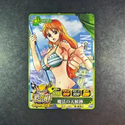 S1765 Nami IC3-06 Japanese One Piece Berry Match IC Carddass Card - Image 1