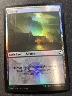Swamp - Foil - AFR - MTG - EN - NM - 272/281 - Image 1