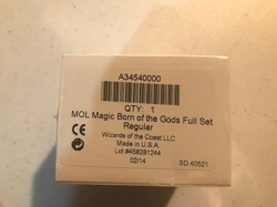 MOL Born of the Gods Full Set Sealed - MtG Magic the Gathering Factory Sealed - Image 1