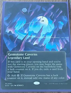 Gemstone Caverns (0061) (Borderless) Edge of Eternities: Stellar Sights Regular - Image 1